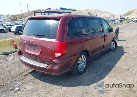 2018 Dodge Grand Caravan Se from USA, damaged, VIN 2C4RDGBG9JR309004